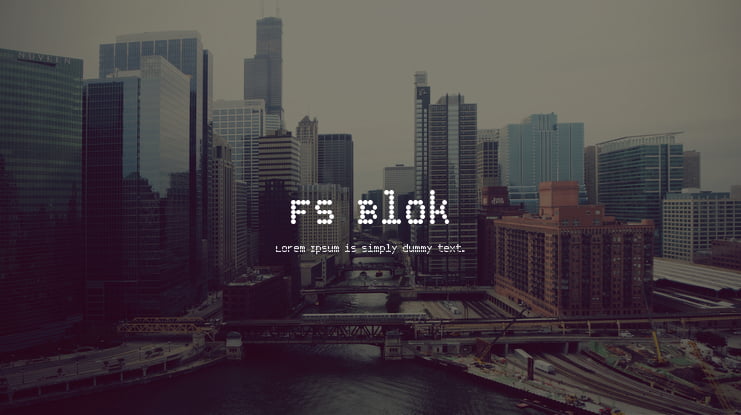 FS Blok Font Family