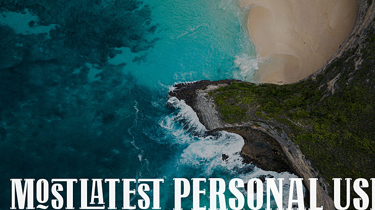 Mostlatest Personal Use Font