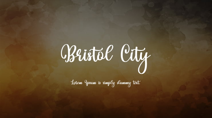 Bristol City Font
