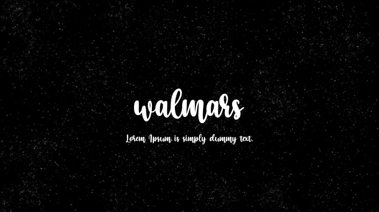 walmars Font