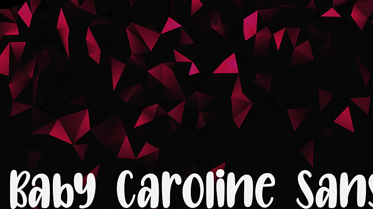 Baby Caroline Sans Font Family