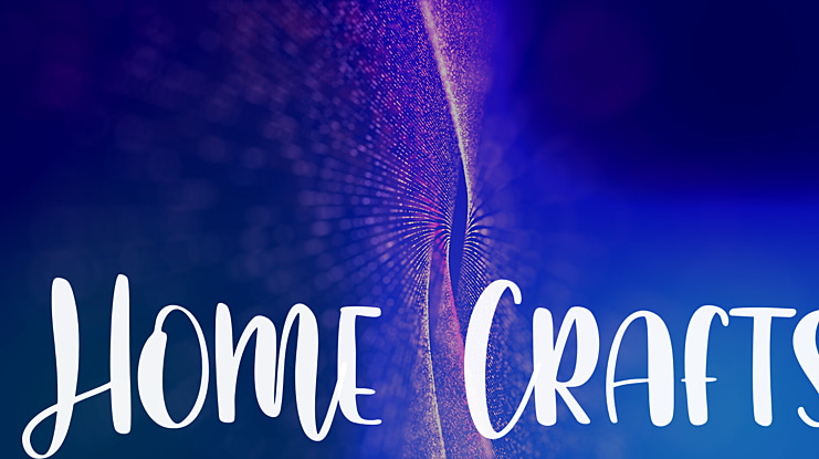 Home Crafts Font