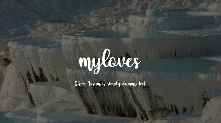 myloves Font