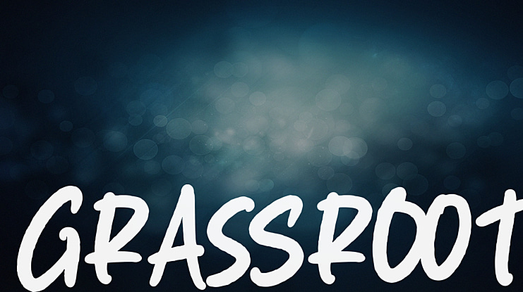 Grassroot Font