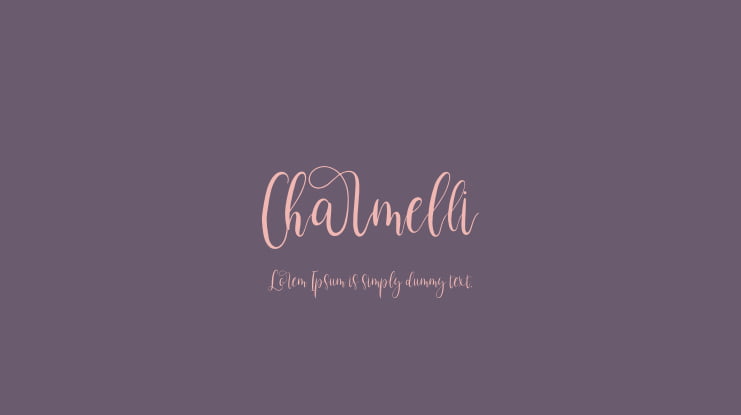 Charmelli Font