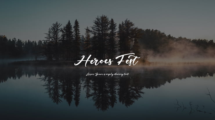 Heroes Fest Font