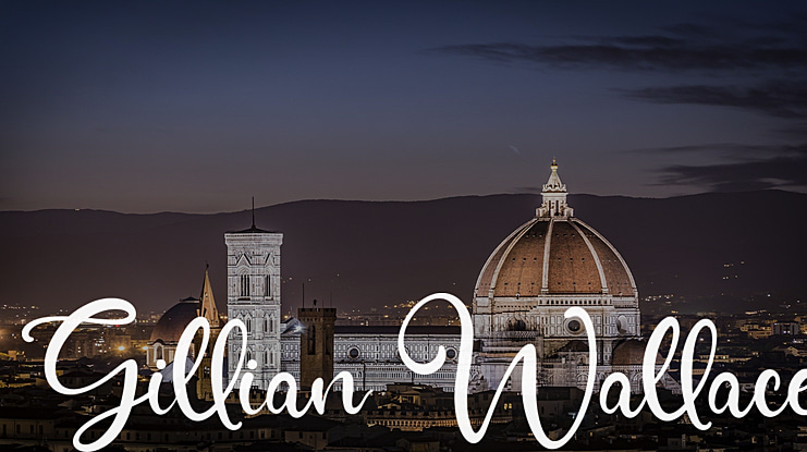 Gillian Wallace Font