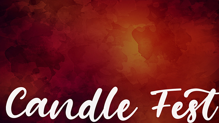 Candle Fest Font