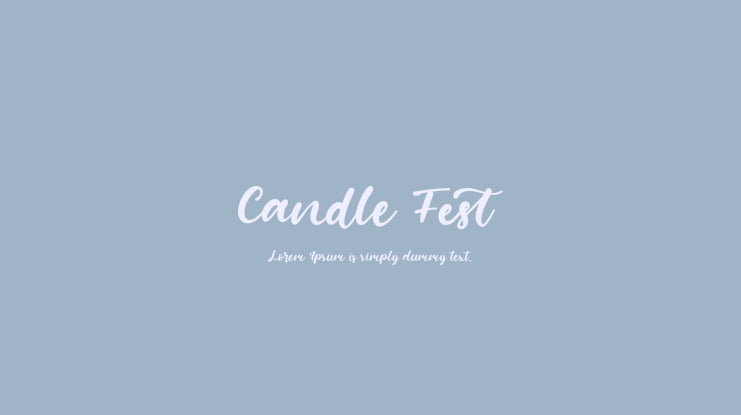 Candle Fest Font