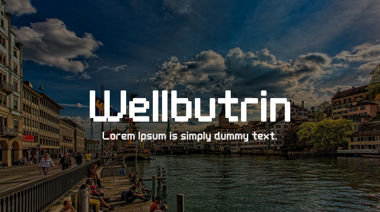 Wellbutrin Font