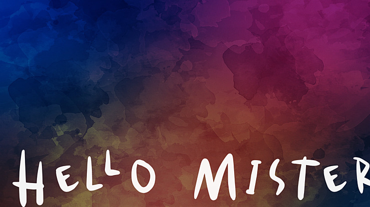 Hello Mister Font