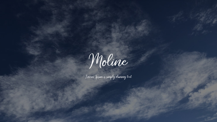 Moline Font
