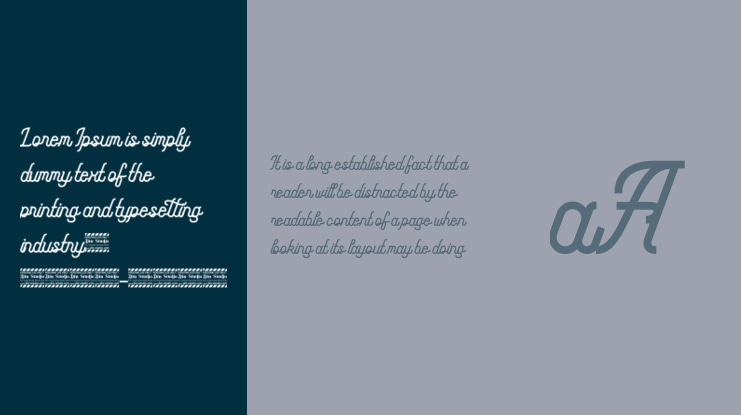 Monoline Fighter Personal Use Font