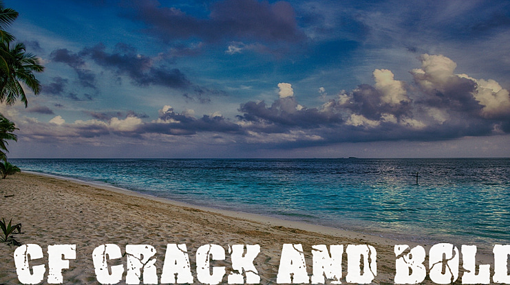 CF Crack and Font