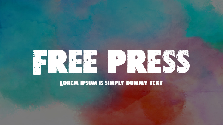 Free press Font
