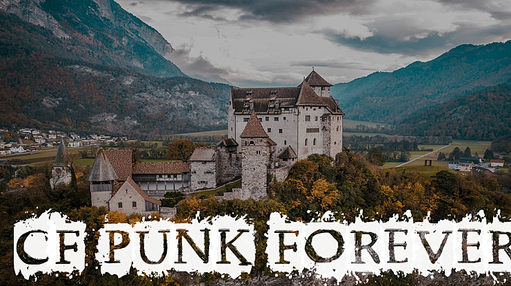 CF Punk Forever Font