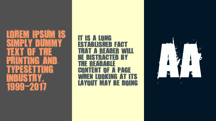 AmazMegaGrungeOne Font