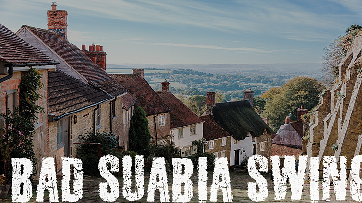 Bad Suabia Swing Font