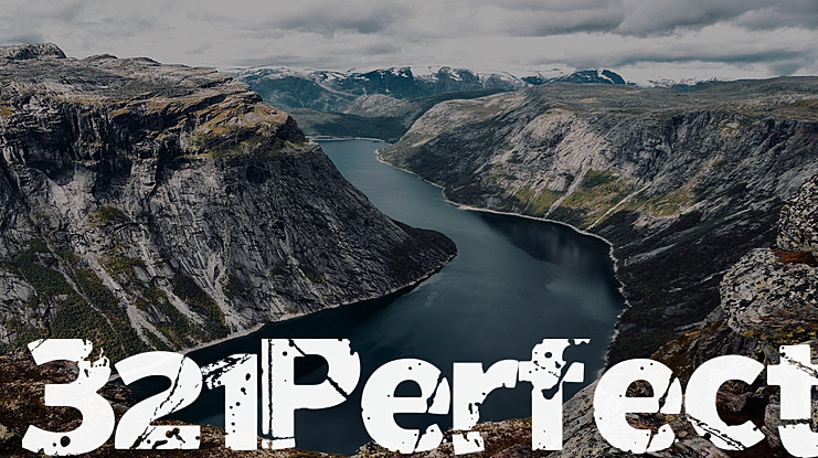 321Perfect Font