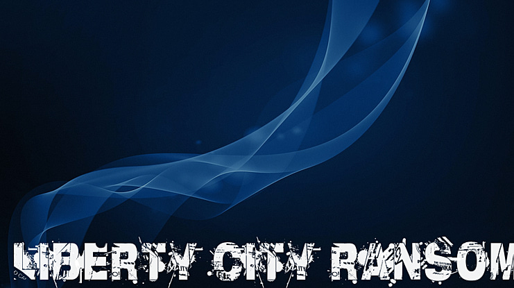 Liberty City Ransom Font