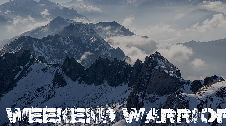 Weekend Warrior Font