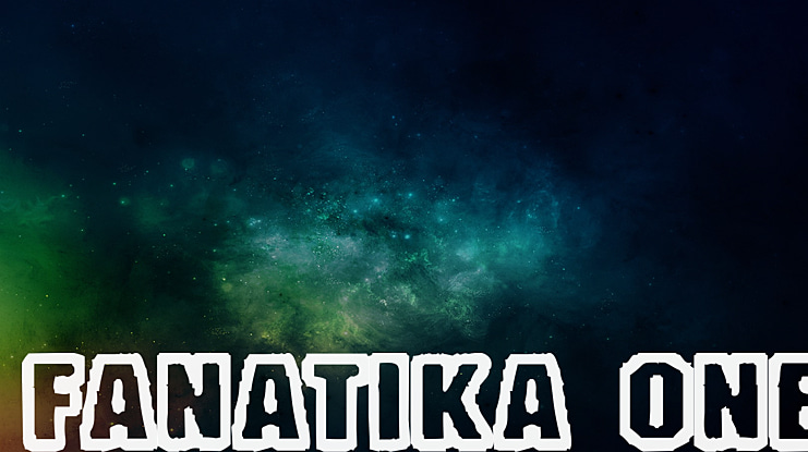 Fanatika One Font Family