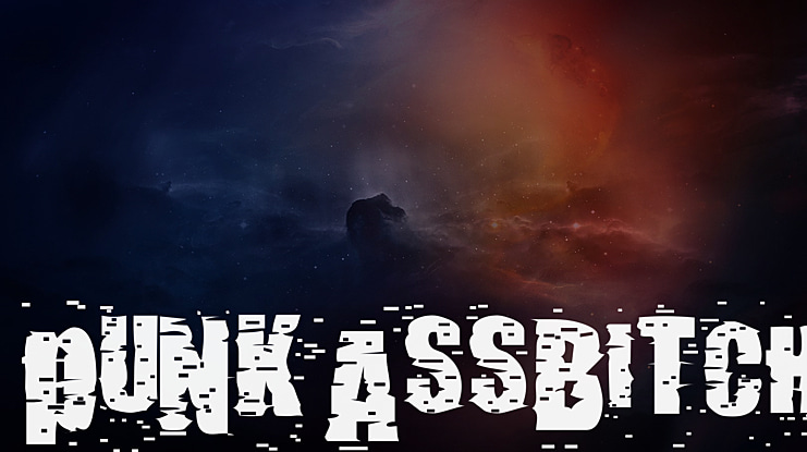 pUNKASSBITCH Font