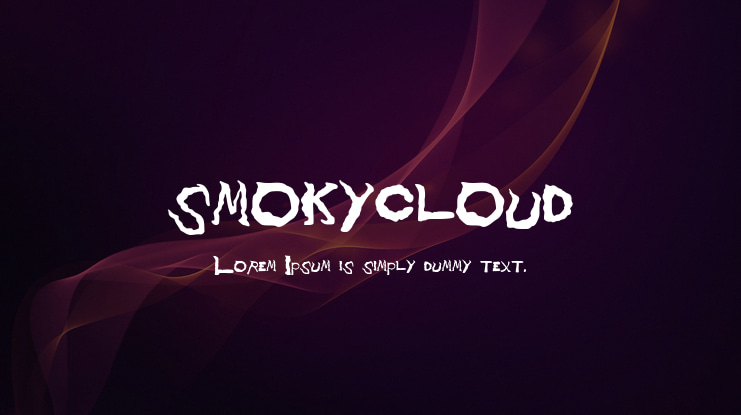 smokycloud Font