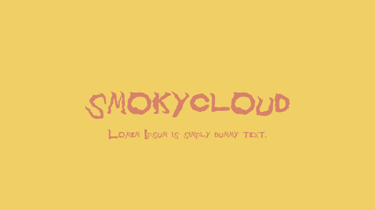 smokycloud Font
