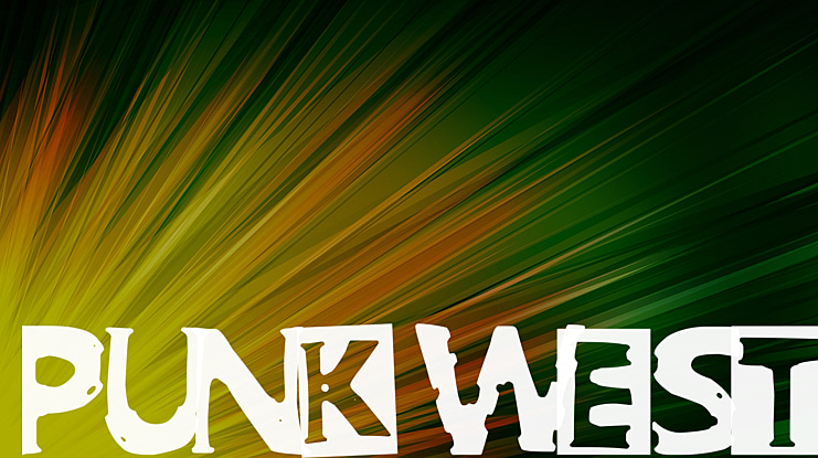 Punk West Font