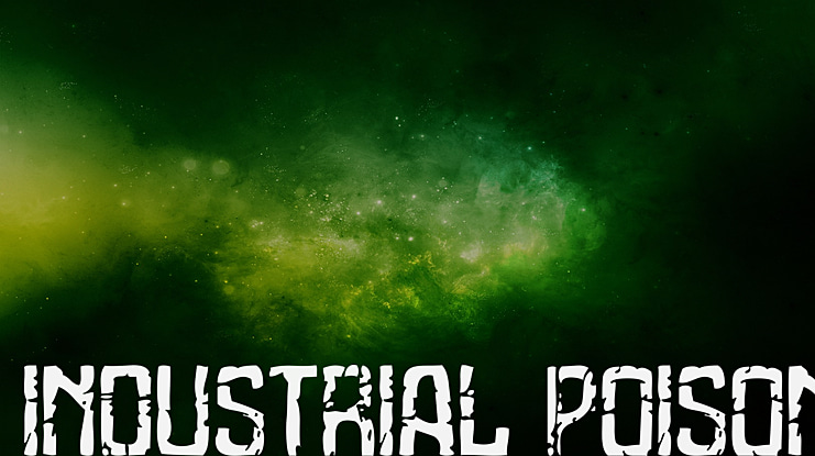 Industrial Poison Font