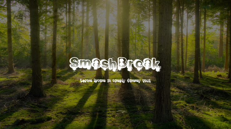 SmashBreak Font
