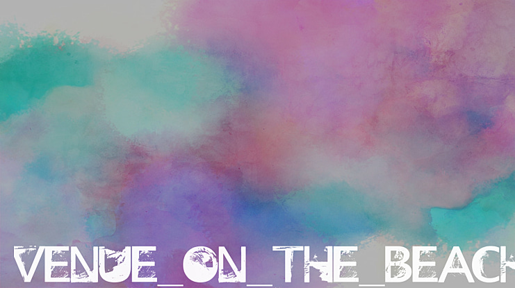 Venue_on_the_Beach Font