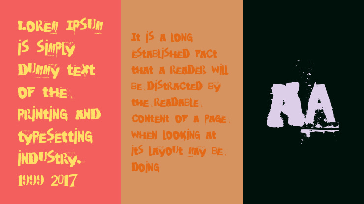 In the streets of Europe Font