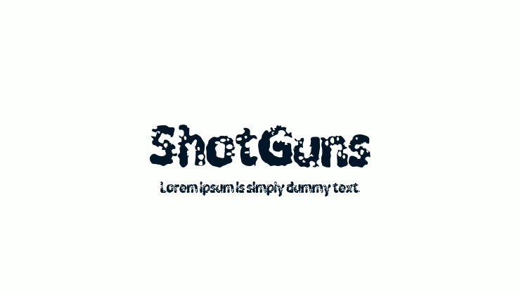 ShotGuns Font