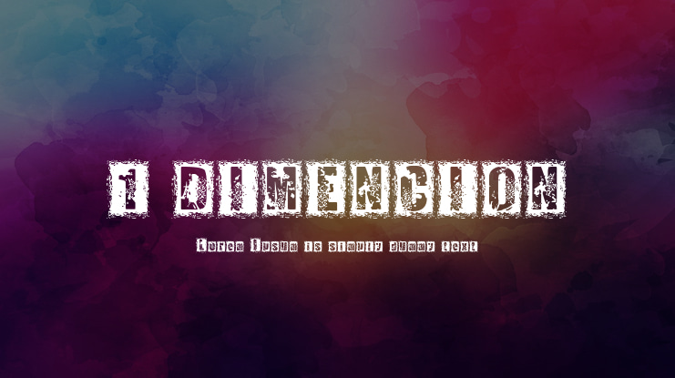 1 DIMENCION Font
