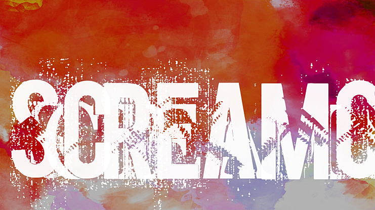 screamo Font