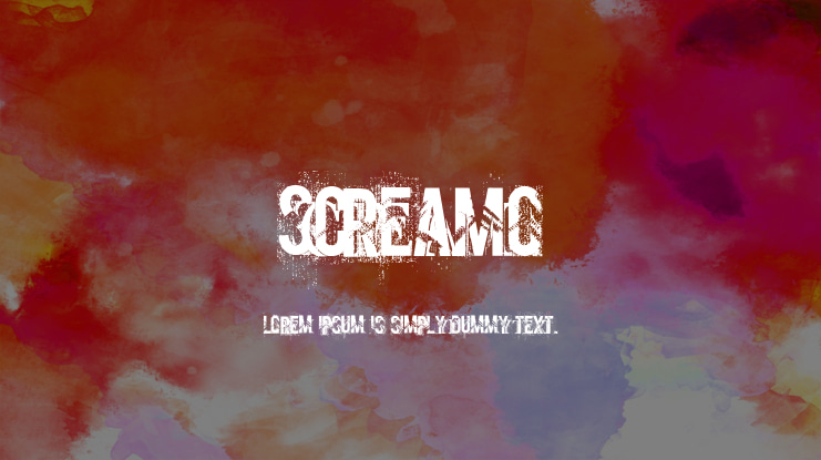 screamo Font
