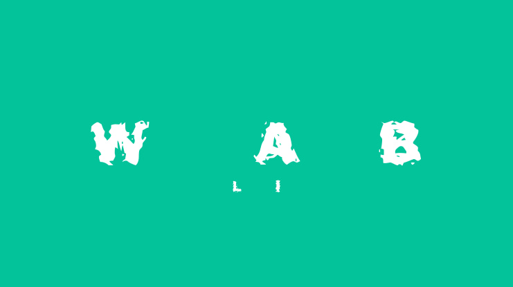 Wait And Bleed Font