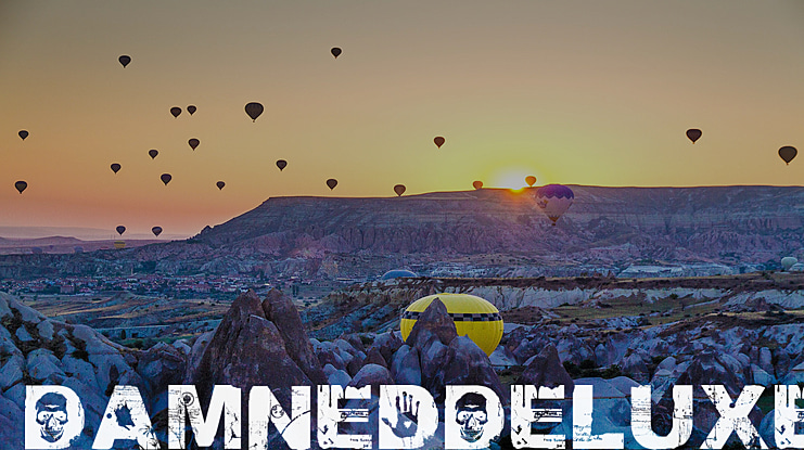DamnedDeluxe Font