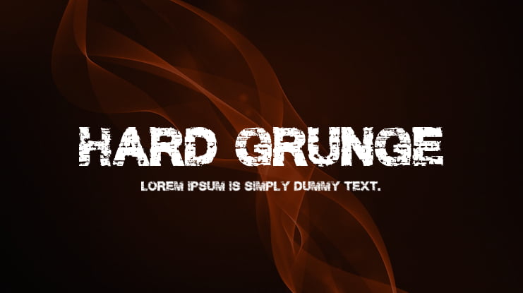 Hard Grunge Font