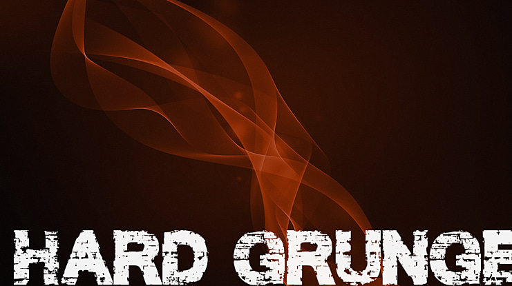 Hard Grunge Font
