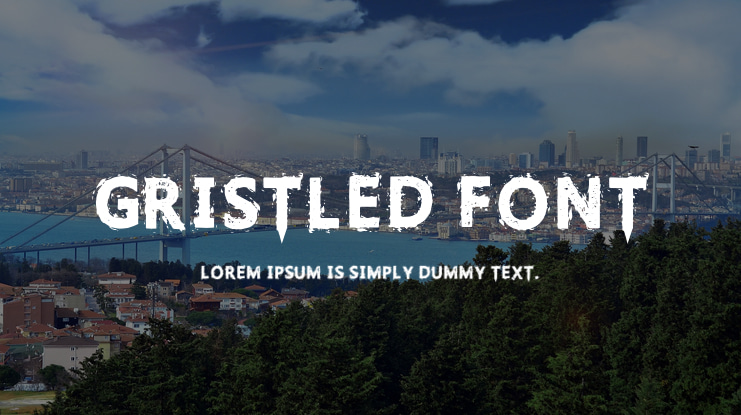 Gristled Font