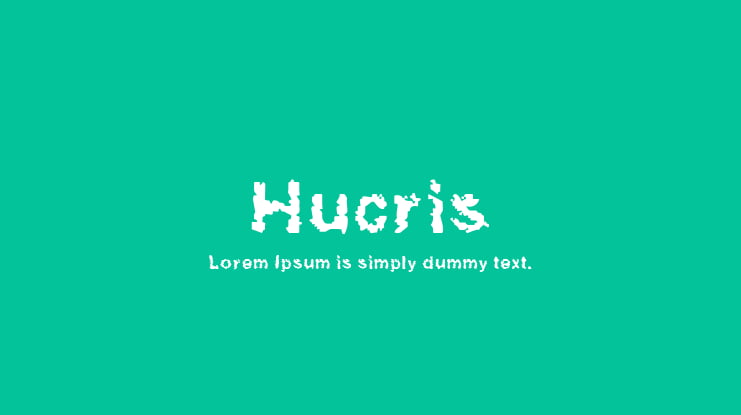 Hucris Font