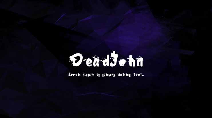 DeadJohn Font