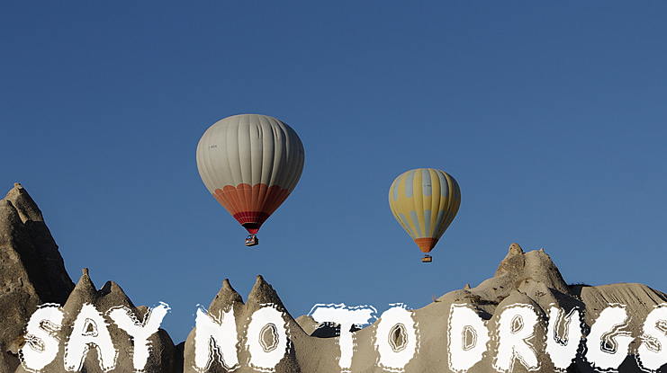 Say No To Drugs Font