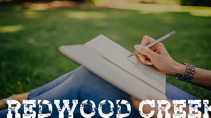 Redwood Creek Font