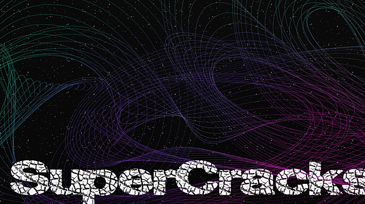 SuperCracks Font