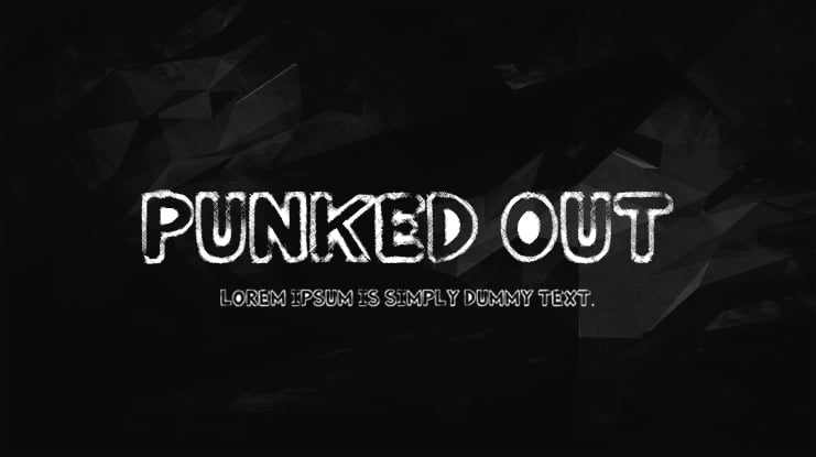 Punked Out Font