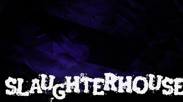 Slaughterhouse Font
